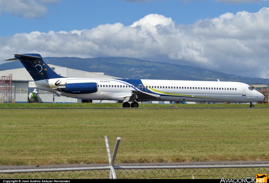 N836RA - McDonnell Douglas MD-83 (DC-9-83) - Falcon Air