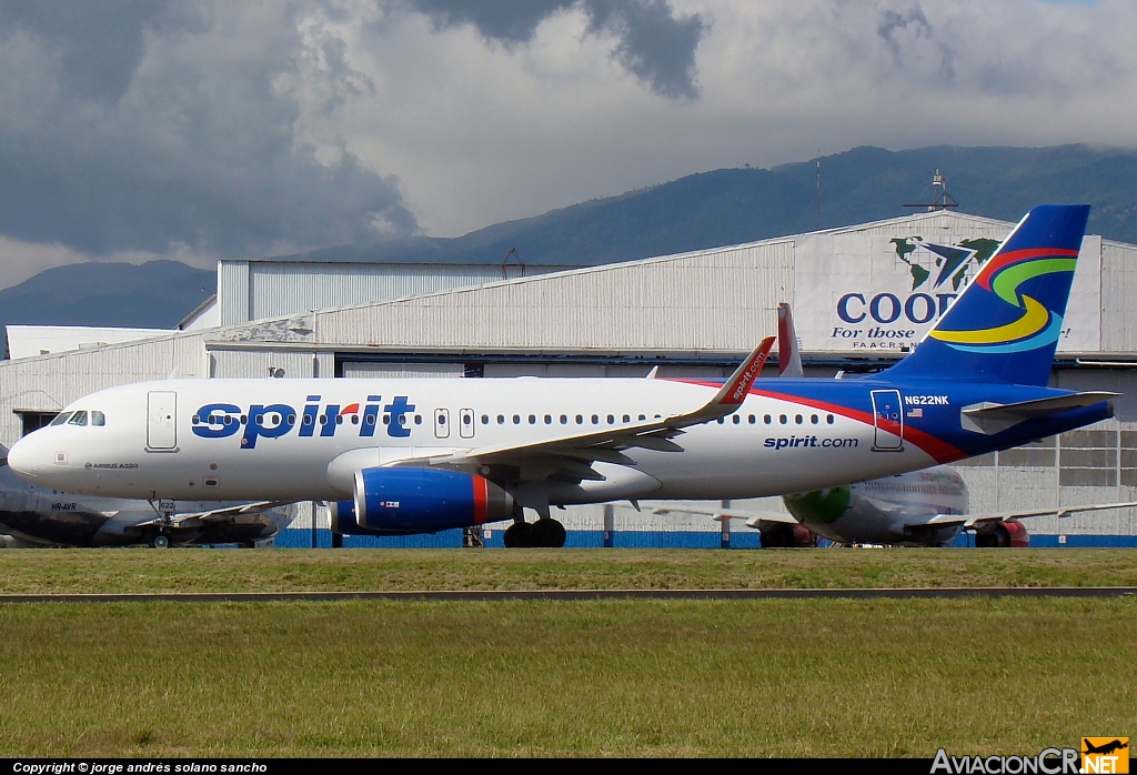 N622NK - Airbus A320-232 - Spirit Airlines