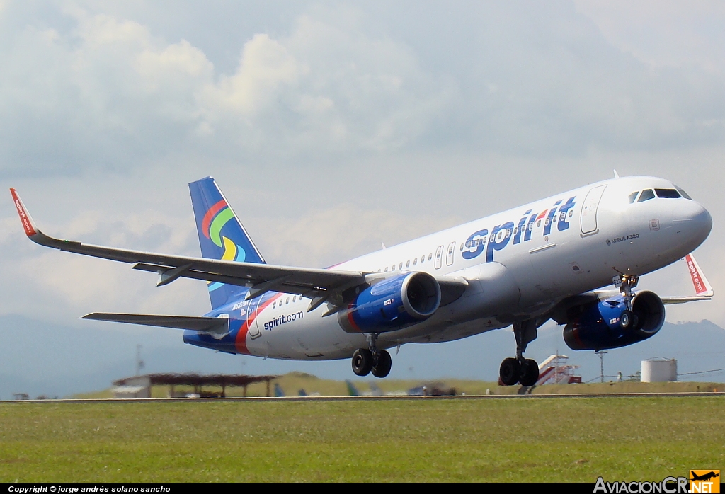 N622NK - Airbus A320-232 - Spirit Airlines