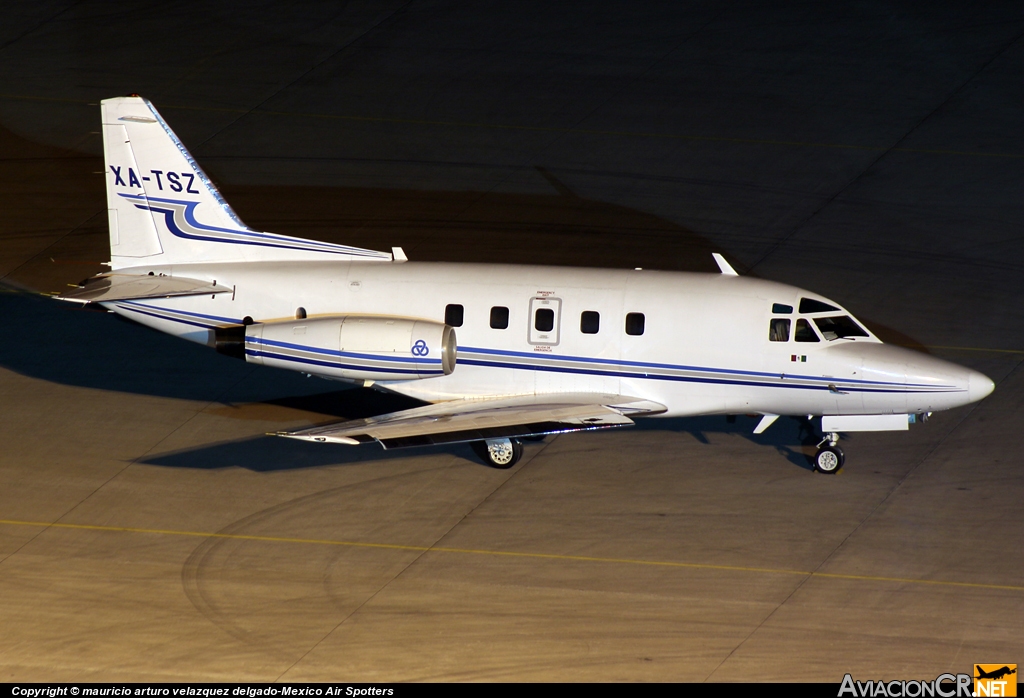 XA-TSZ - North American Rockwell NA-380 Sabreliner 75A - Privado