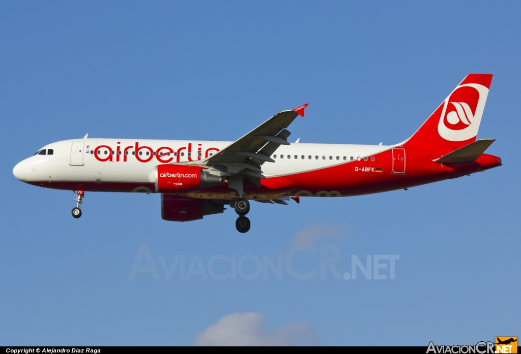 D-ABFK - Airbus A320-214 - Air Berlin