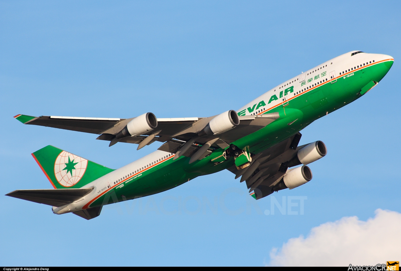 B-16409 - Boeing 747-45EM - EVA Air