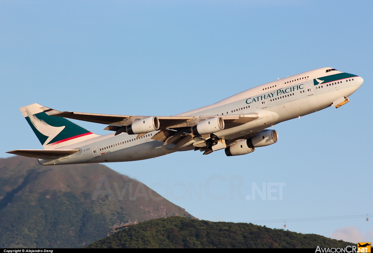 B-HUD - Boeing 747-467 - Cathay Pacific