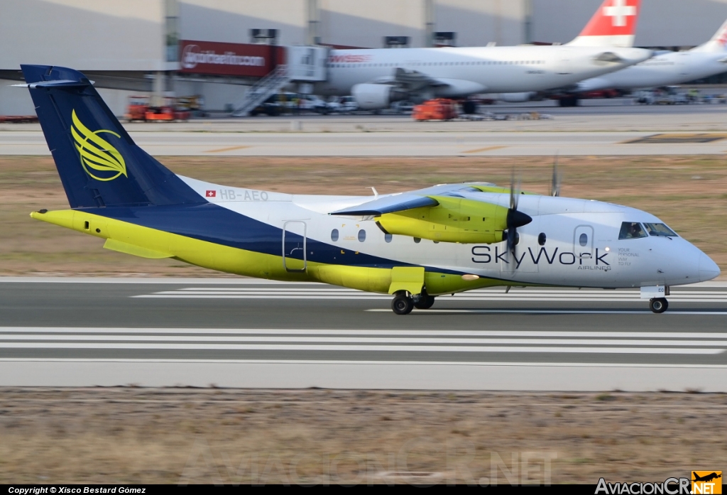 HB-AEO - Dornier Do-328-110 - Sky Work