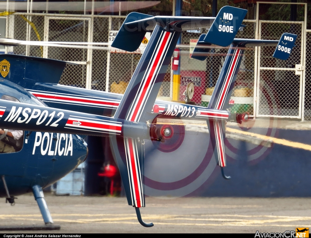 MSP012 - McDonell Douglas MD500 - Ministerio de Seguridad Pública - Costa Rica