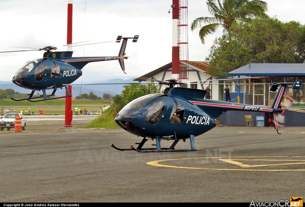 MSP012 - McDonell Douglas MD500 - Ministerio de Seguridad Pública - Costa Rica