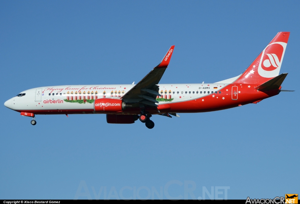 D-ABMS - Boeing 737-86J - Air Berlin