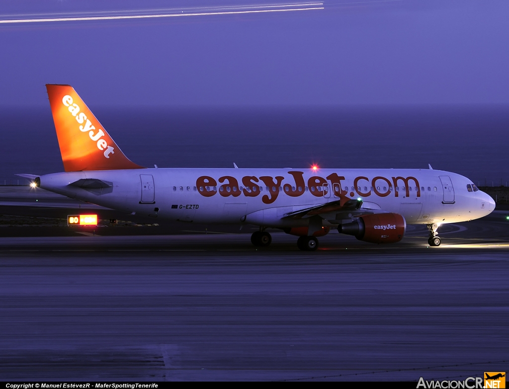 G-EZTD - Airbus A320-214 - EasyJet