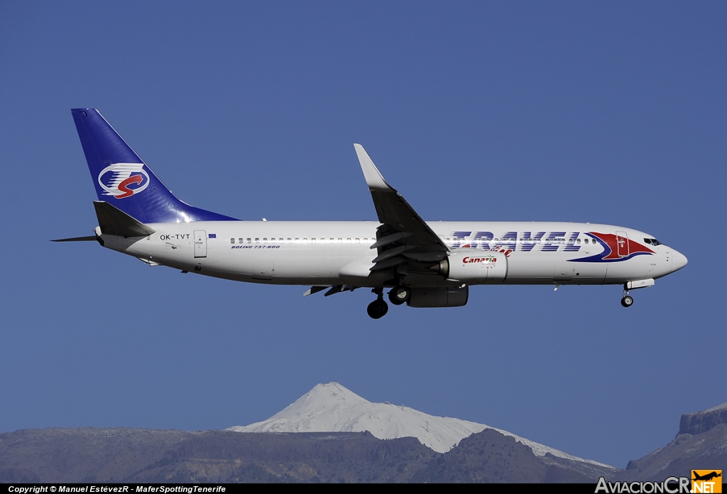 OK-TVT - Boeing 737-86N - Travel Service