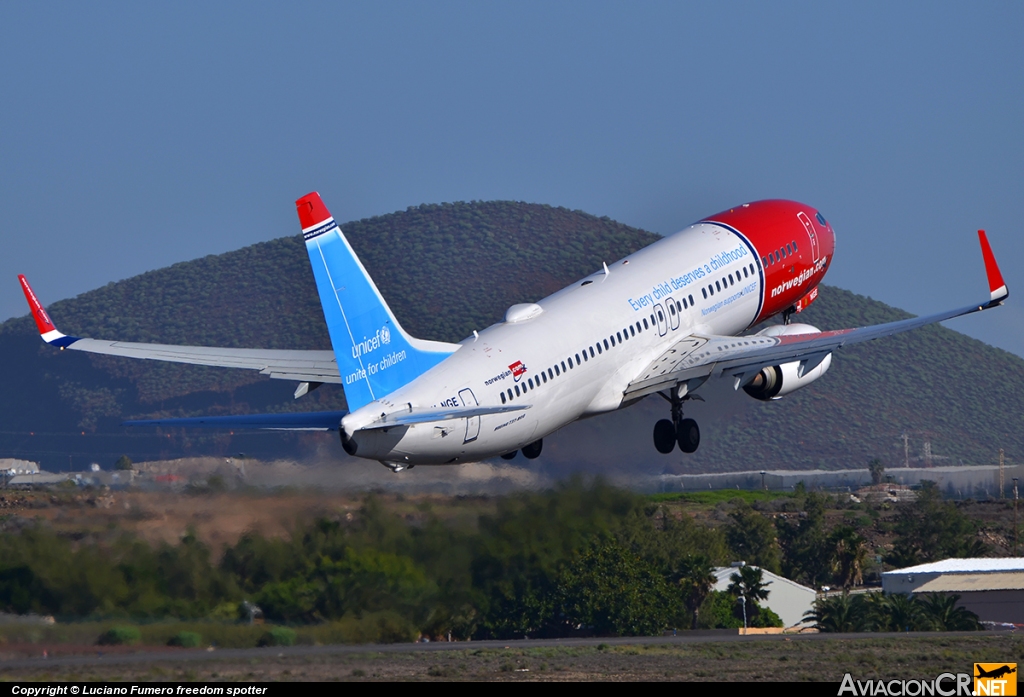 LN-NGE - Boeing 737-8JP - Norwegian Air Shuttle