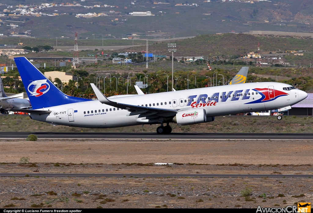 OK-TVT - Boeing 737-86N - Travel Service