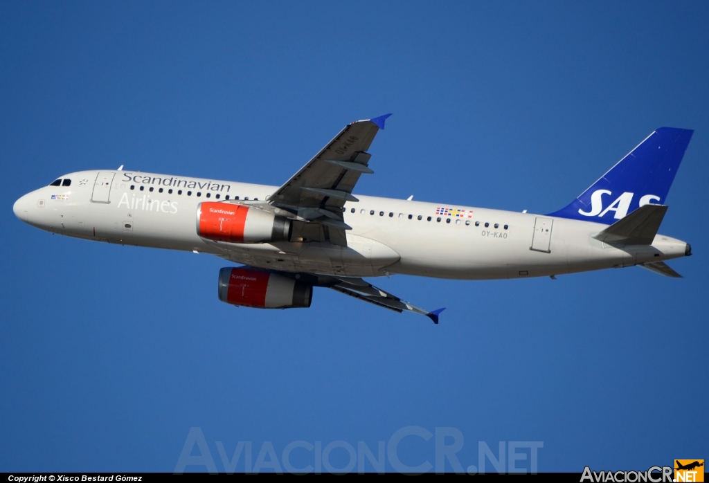 OY-KAO - Airbus A320-232 - SAS