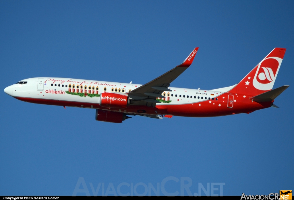 D-ABMS - Boeing 737-86J - Air Berlin