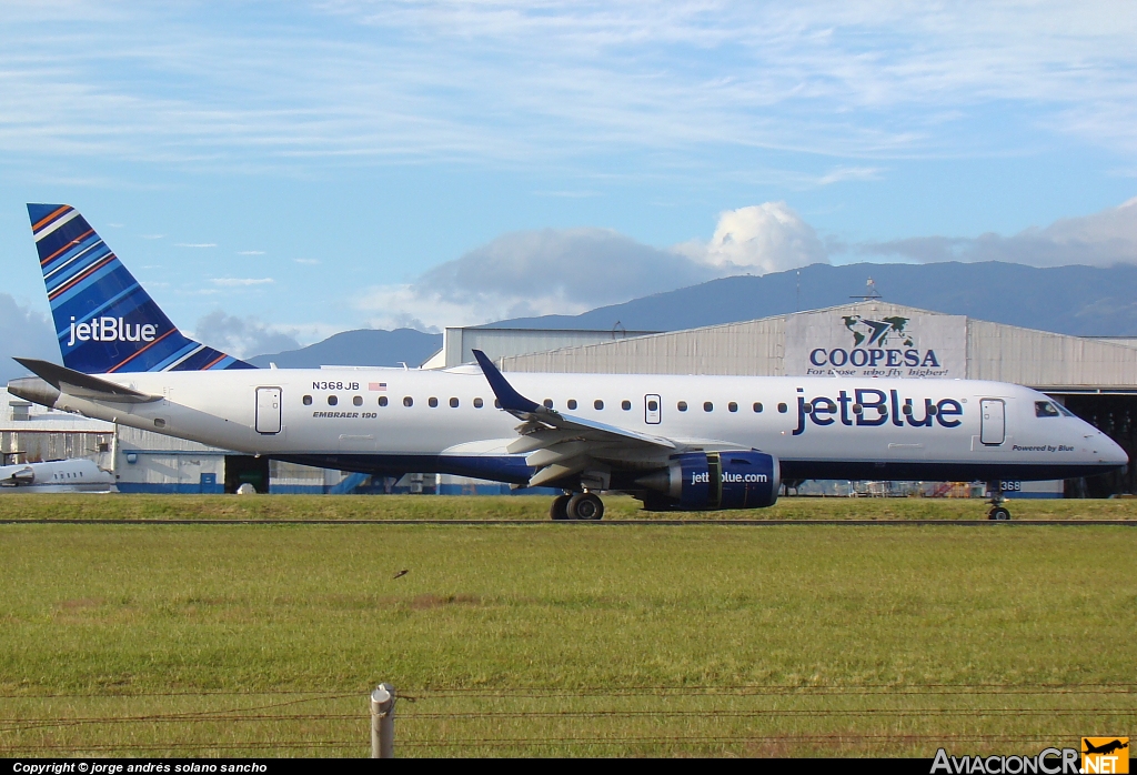 N368JB - Embraer ERJ-190 - jetBlue Airways