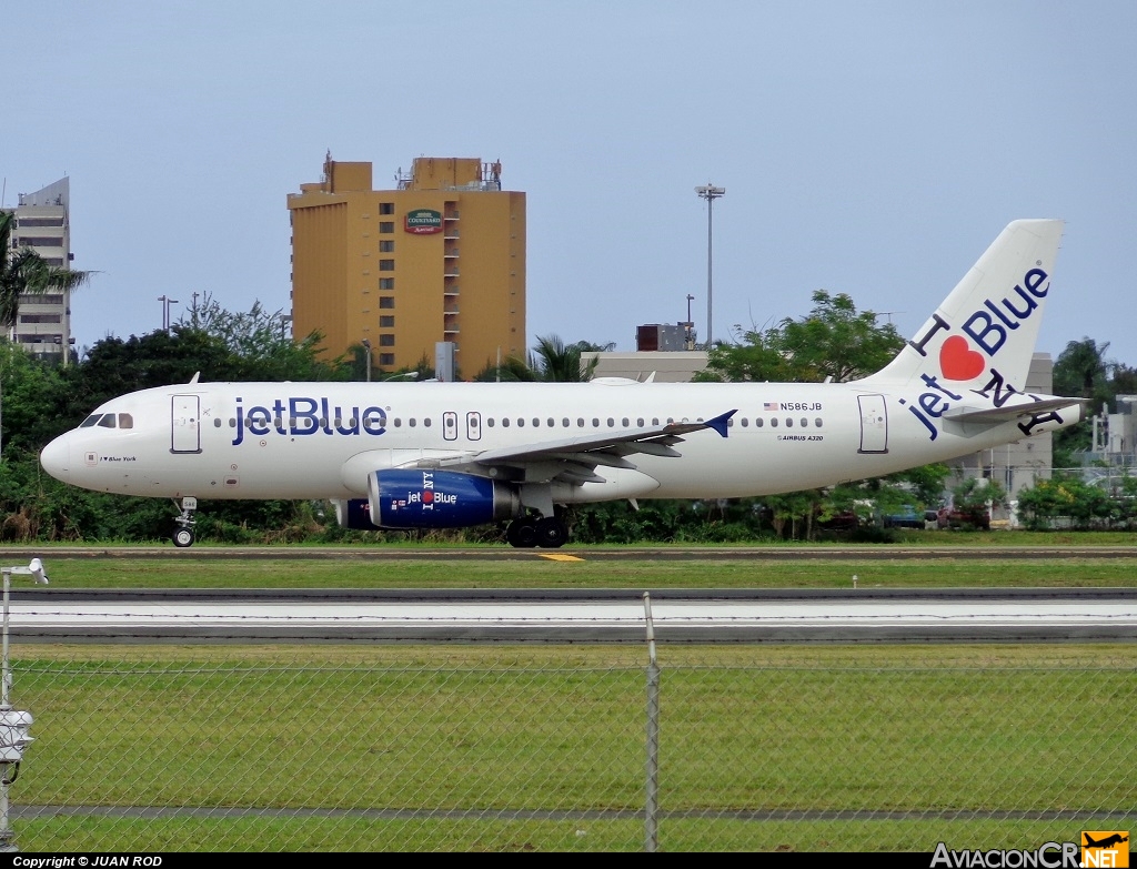 N586JB - Airbus A320-232 - jetBlue Airways