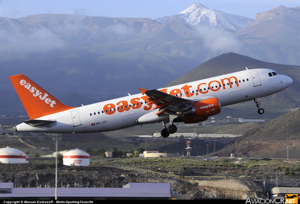 HB-JZY - Airbus A320-214 - EasyJet Switzerland