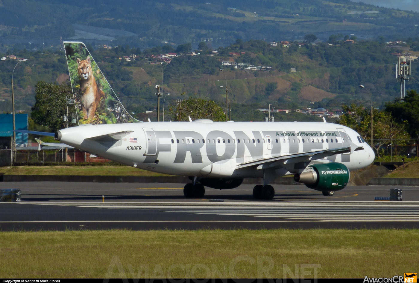 N910FR - Airbus A319-111 - Frontier Airlines