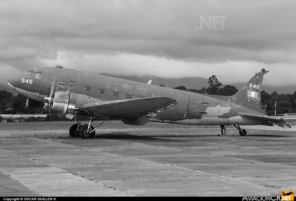 FAG540 - Douglas C-47B Skytrain - Fuerza Aérea Guatemalteca