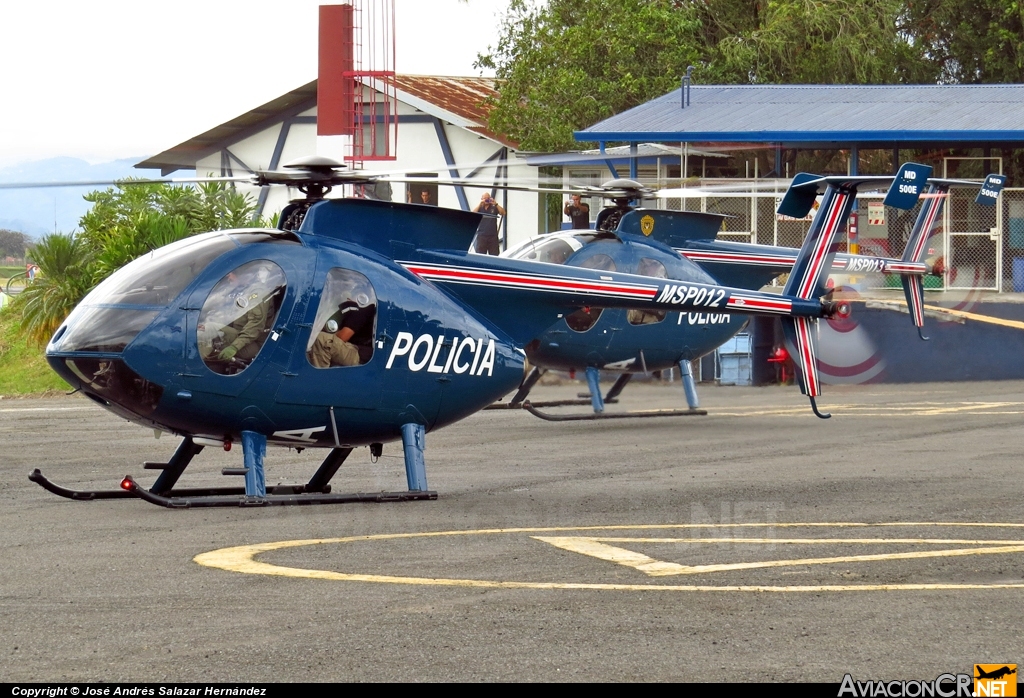 MSP012 - McDonell Douglas MD500 - Ministerio de Seguridad Pública - Costa Rica