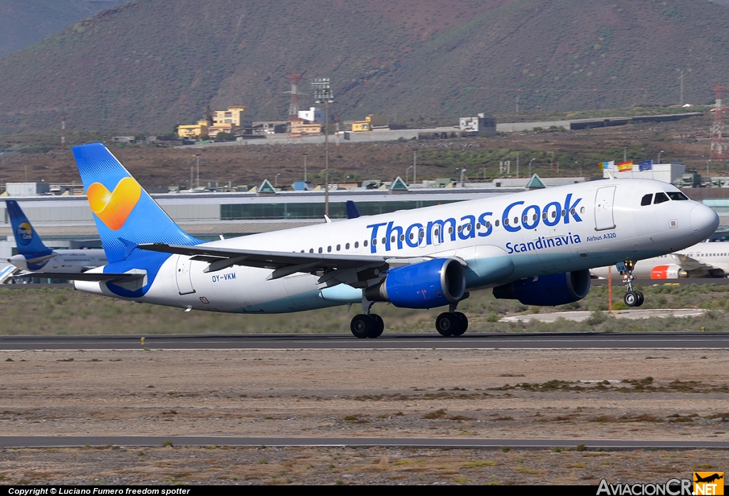 OY-VKM - Airbus A320-214 - Thomas Cook Airlines (Scandinavia)