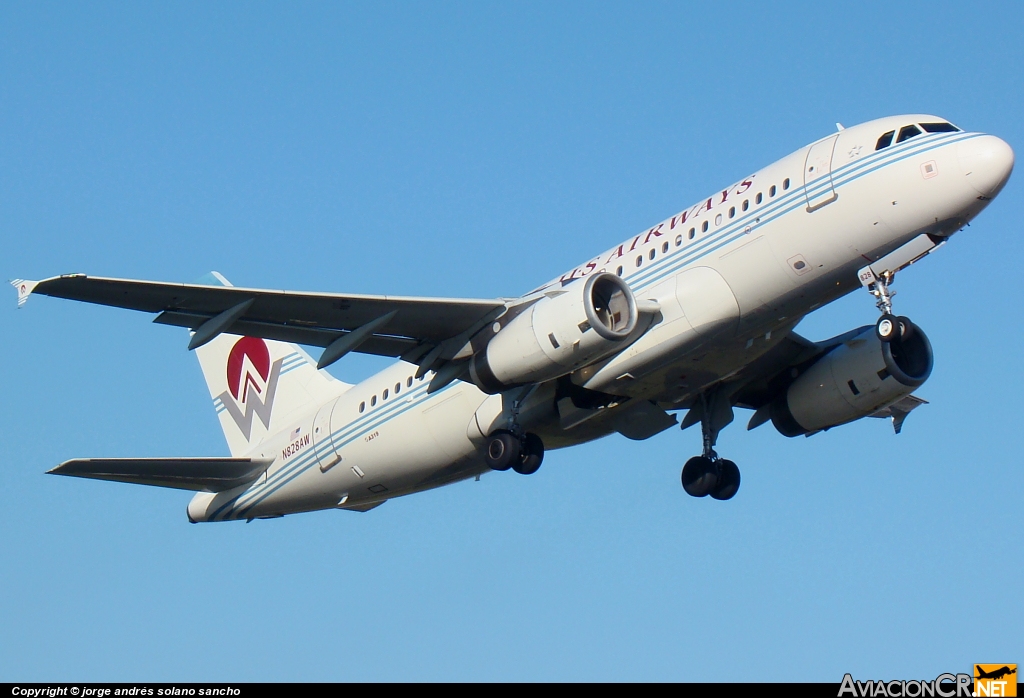 N828AW - Airbus A319-132 - US Airways