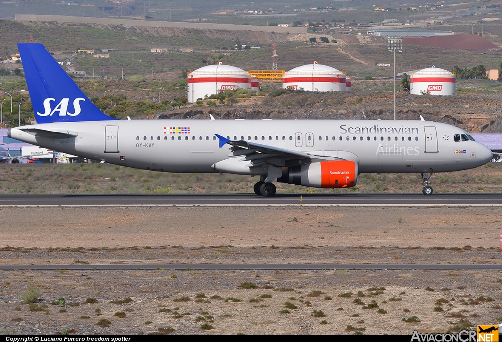 OY-KAY - Airbus A320-232 - Scandinavian Airlines (SAS)
