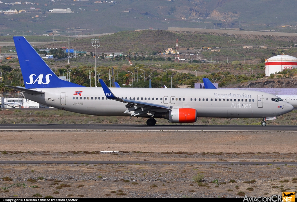LN-RRE - Boeing 737-85P - Scandinavian Airlines (SAS)