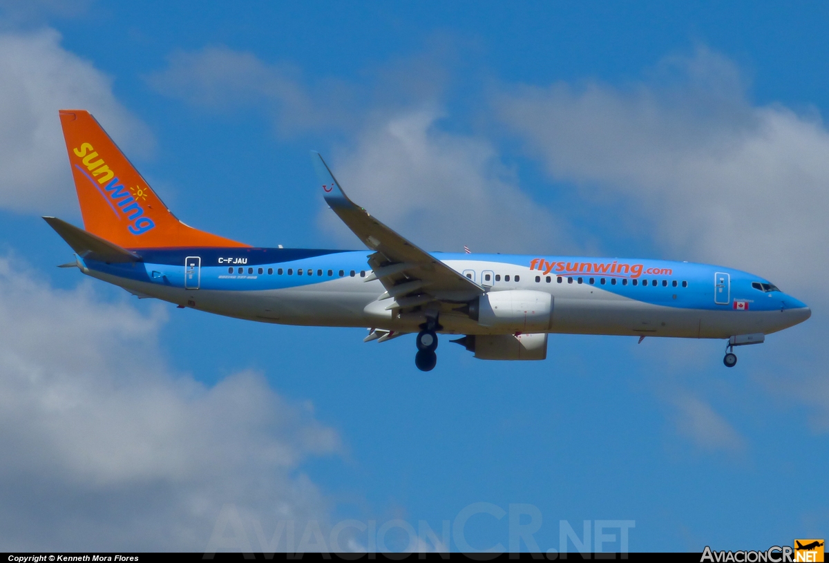 C-FJAU - Boeing 737-8K5 - Sunwing Airlines