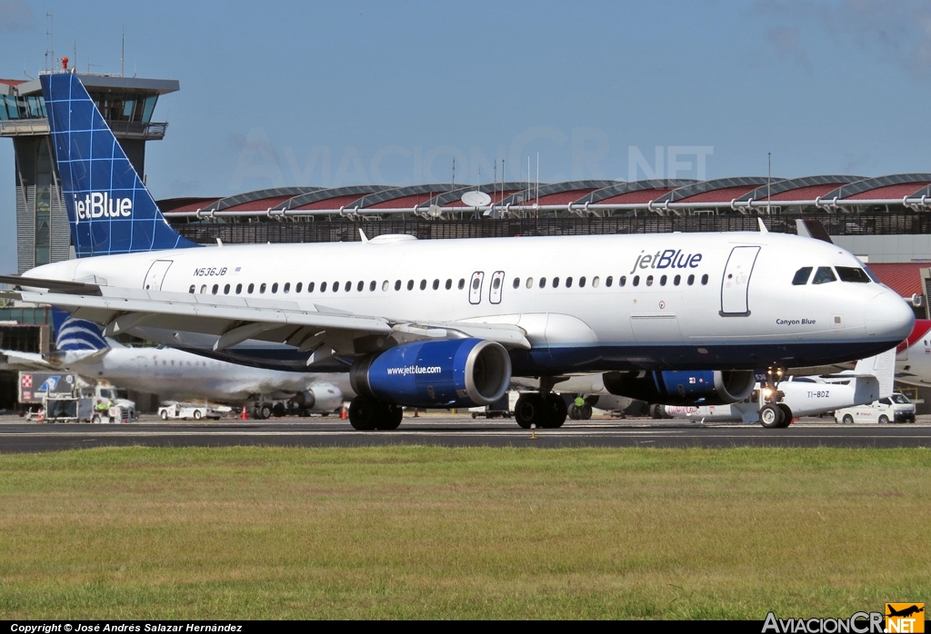 N536JB - Airbus A320-232 - Jet Blue