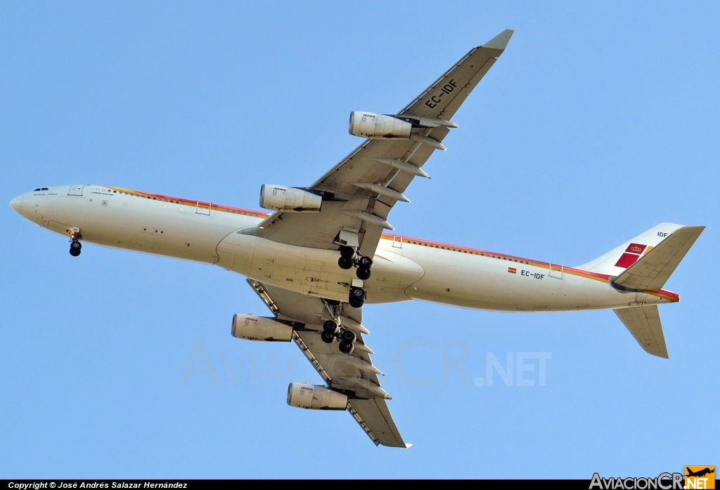 EC-IDF - Airbus A340-313X - Iberia