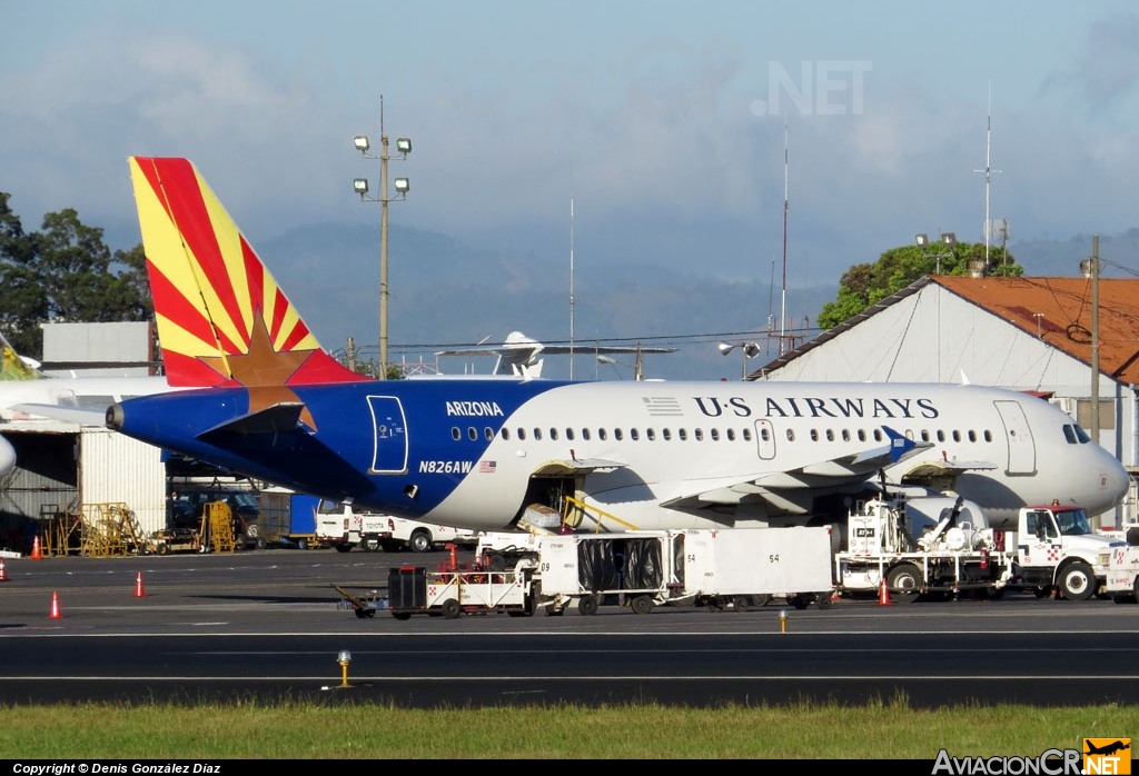 N826AW - Airbus A319-132 - US Airways