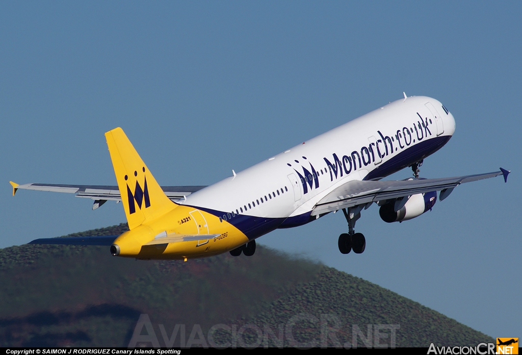 G-OZBG - Airbus A321-231 - Monarch Airlines