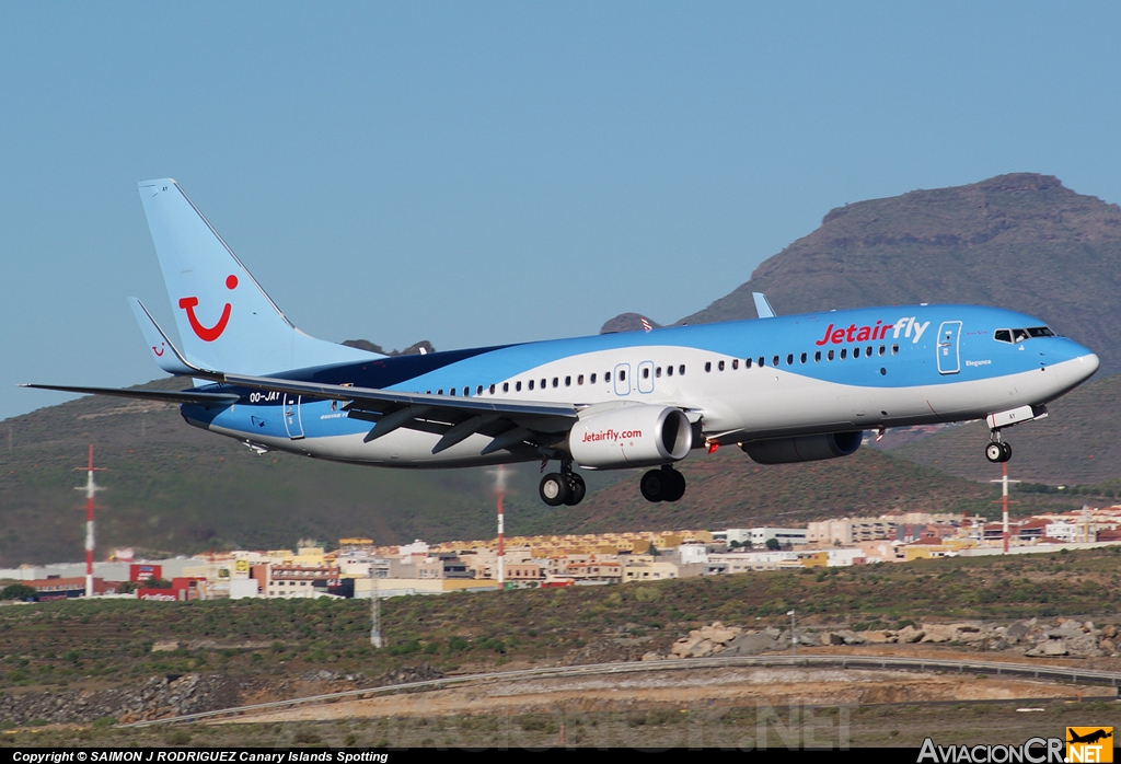 OO-JAY - Boeing 737-8K5 - Jetairfly