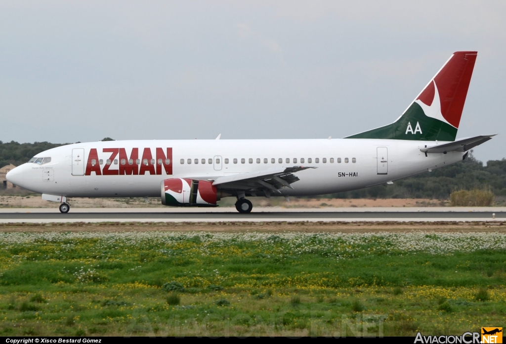 5N-HAI - Boeing 737-36N - Azman Air