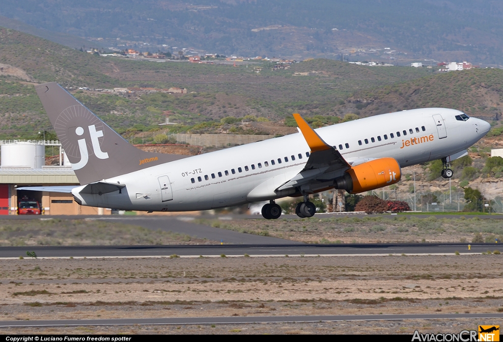 OY-JTZ - Boeing 737-73S - Jettime