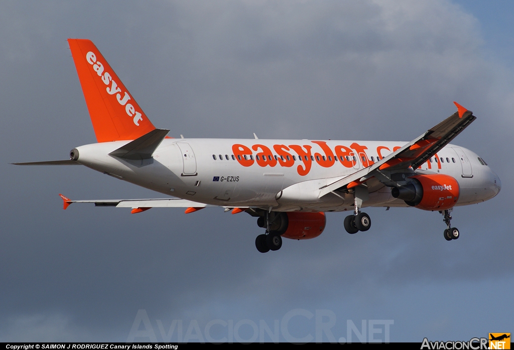 G-EZUS - Airbus A320-214 - EasyJet