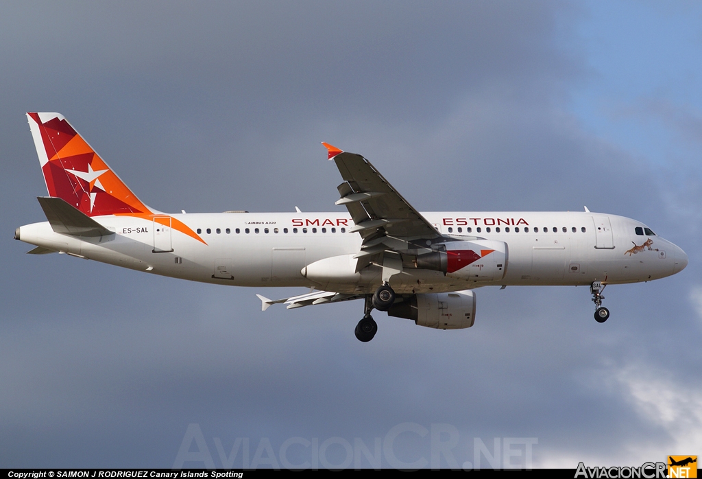 ES-SAL - Airbus A320-214 - Smart Lynx Estonia