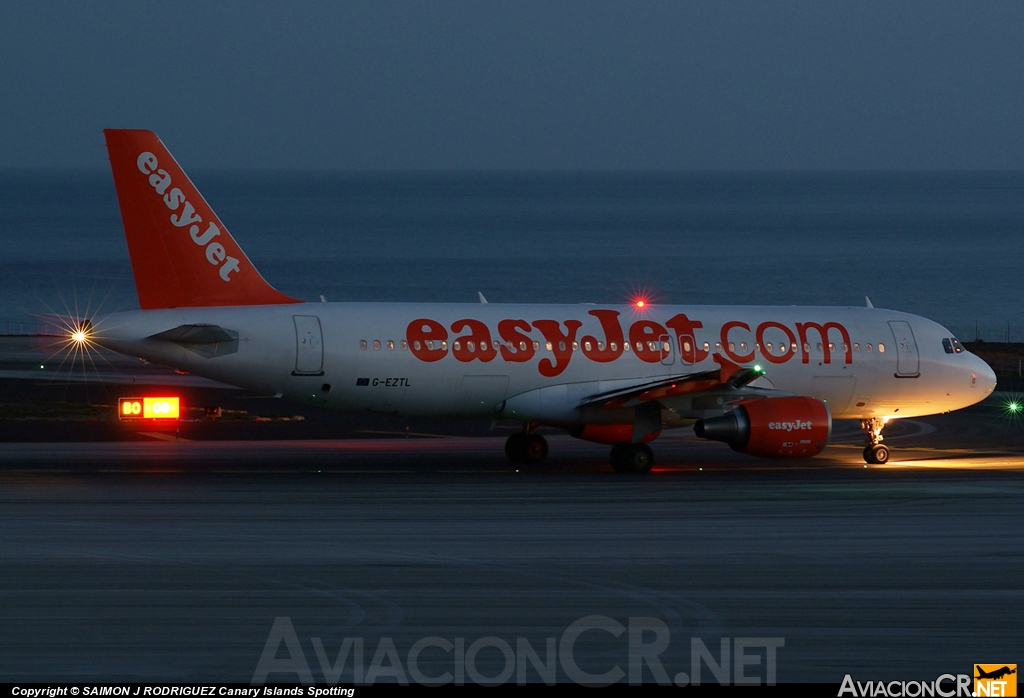 G-EZTL - Airbus A320-214 - EasyJet Airline