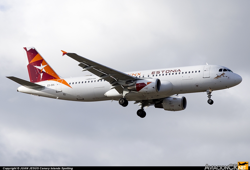 ES-SAL - Airbus A320-214 - Smart Lynx Estonia