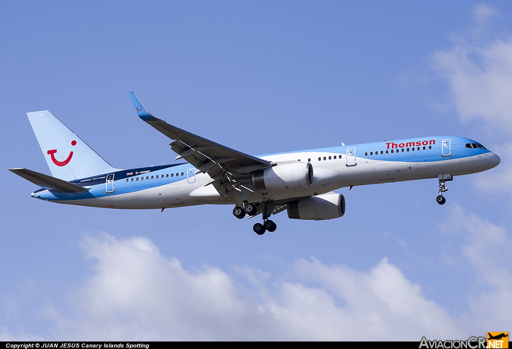 G-OOBP - Boeing 757-2G5 - Thomson Airways