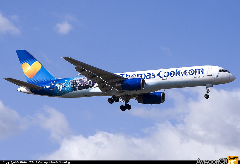 G-TCBC - Boeing 757-236 - Thomas Cook Airlines UK.