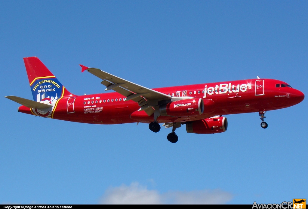 N615JB - Airbus A320-232 - Jet Blue