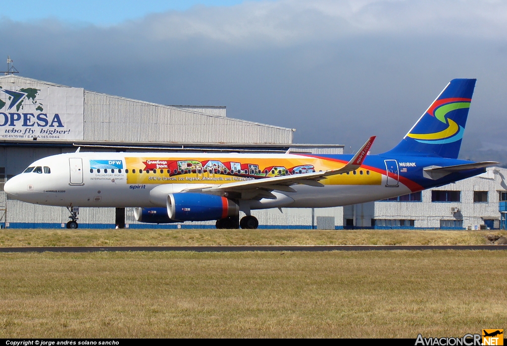 N618NK - Airbus A320-232 - Spirit Airlines