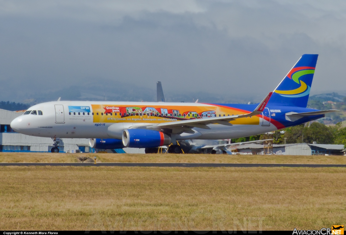 N618NK - Airbus A320-232 - Spirit Airlines