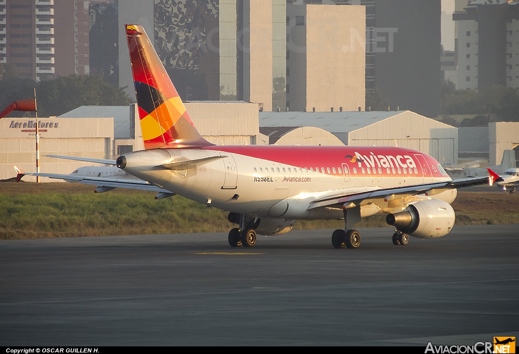 N598EL - Airbus A318-111 - Avianca