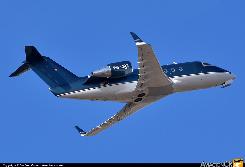 HB-JRV - Canadair CL-600-2B16 Challenger 601-3R - Privado