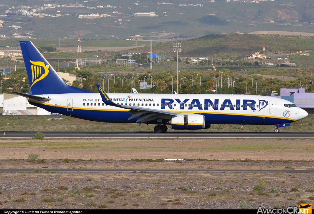 EI-EME - Boeing 737-8AS - Ryanair