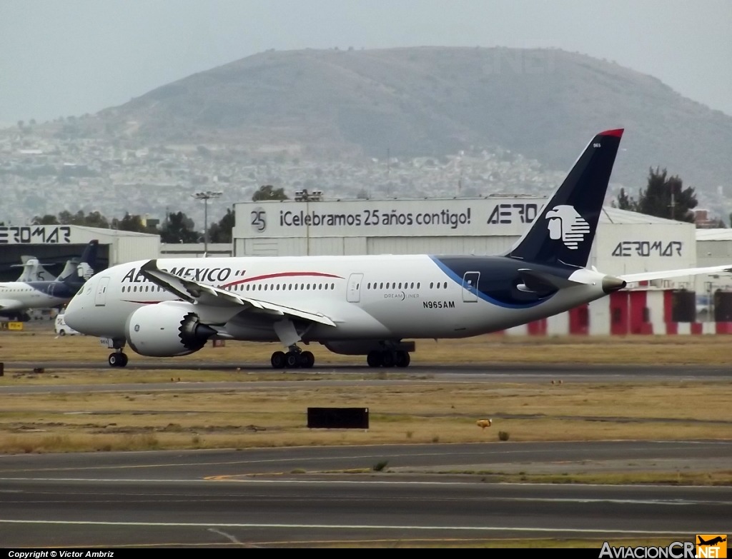 N965AM - Boeing 787-8 Dreamliner - Aeromexico