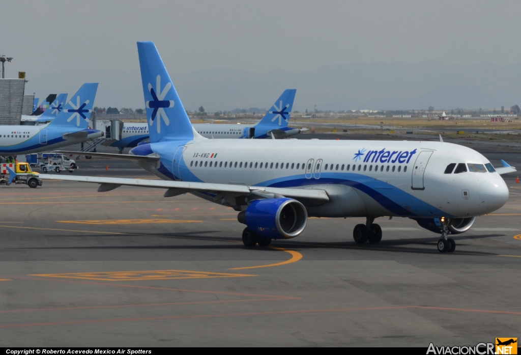 XA-KNG - Airbus A320-214 - Interjet