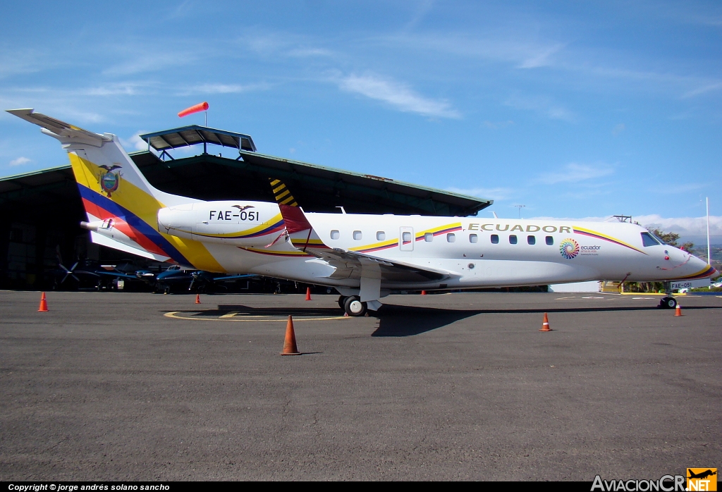 FAE-051 - Embraer ERJ-135BJ Legacy - Fuerza Aerea Ecuatoriana